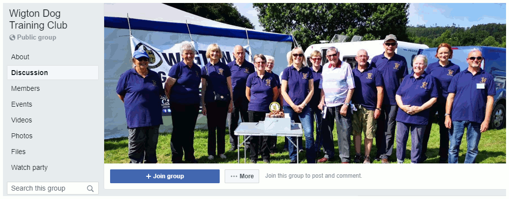 Wigton DTC Facebook Group Link